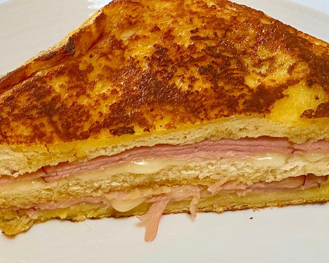 croque monsieur 法式烤芝士火腿三明治的做法