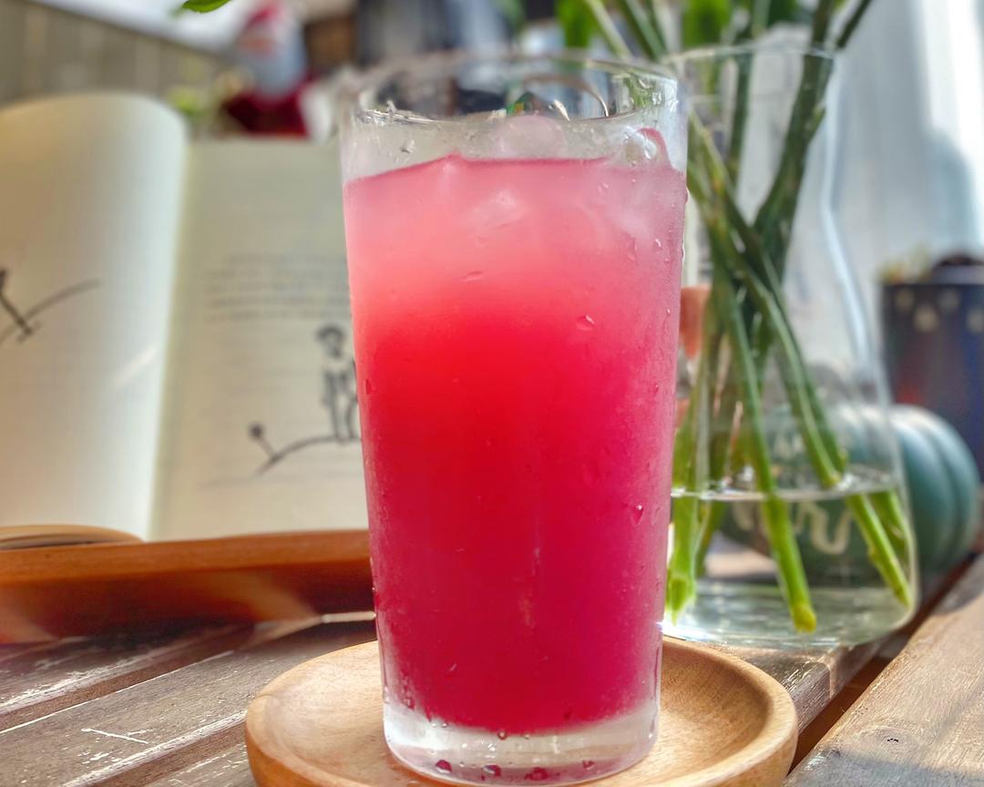 乌龙石榴汁的做法