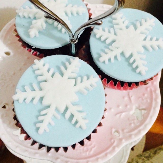 巧克力翻糖纸杯蛋糕cupcake