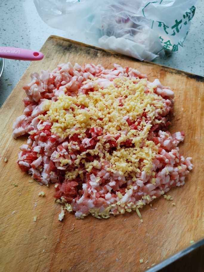 芸豆手切肉水饺的做法 步骤8