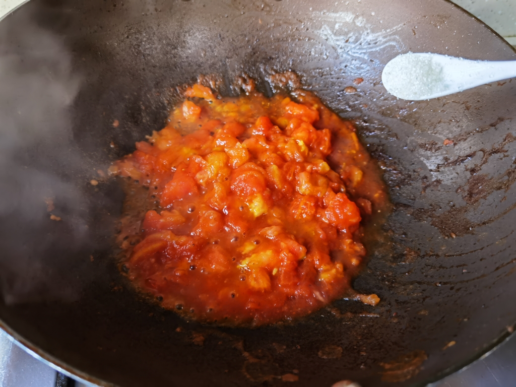 私房牛腩番茄土豆汤的做法 步骤6