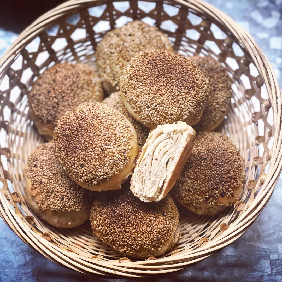 油酥烧饼(比麻酱烧饼更美味)
