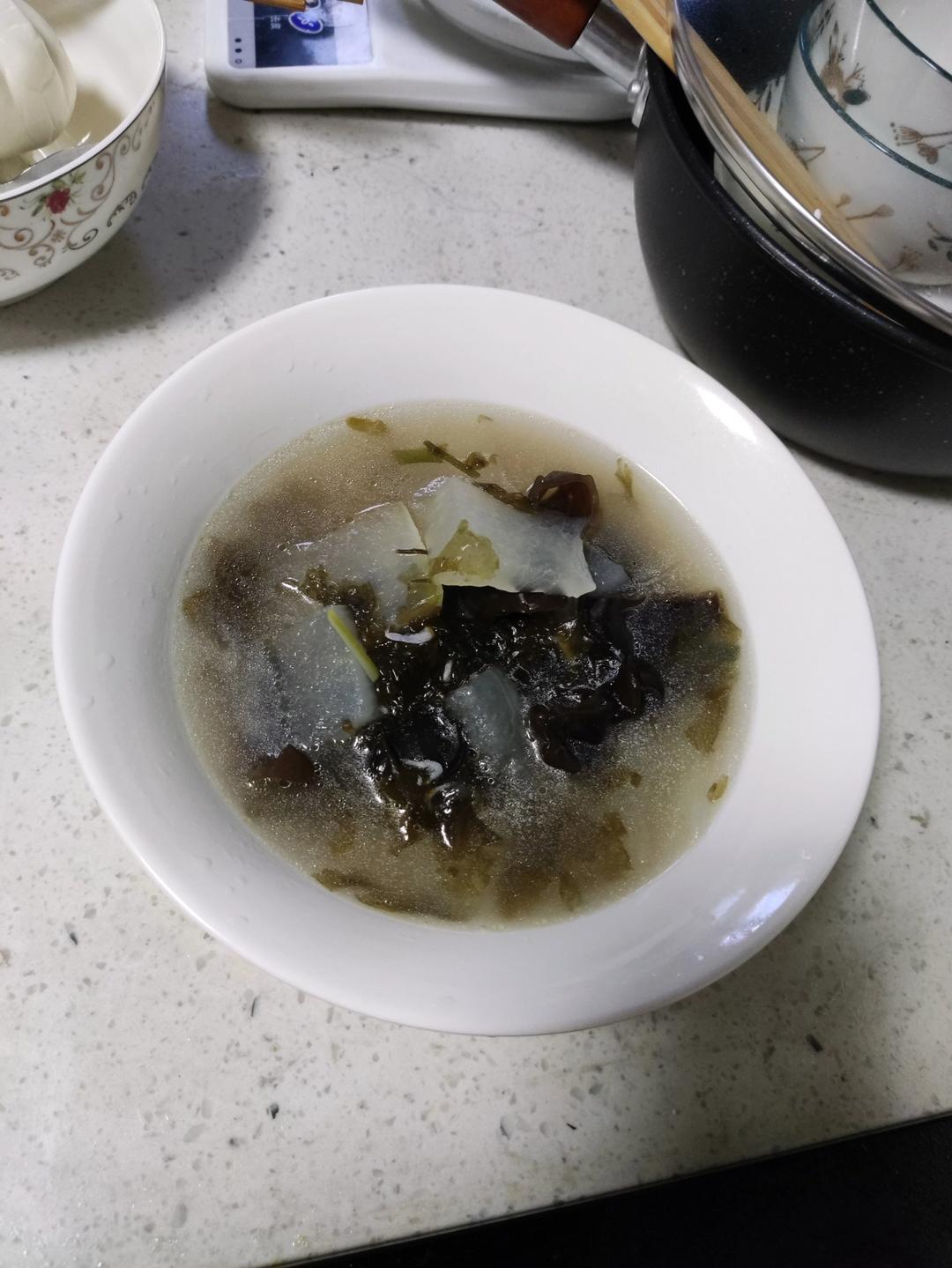 “清暑解热，祛湿清香”－三鲜冬瓜汤