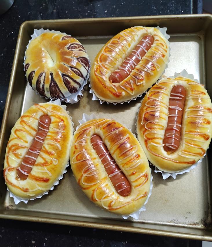 万能面包面团，一个面团解锁4款咸味面包