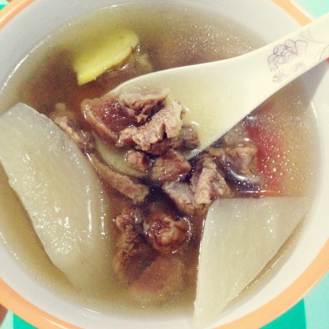 西红柿牛肉汤
