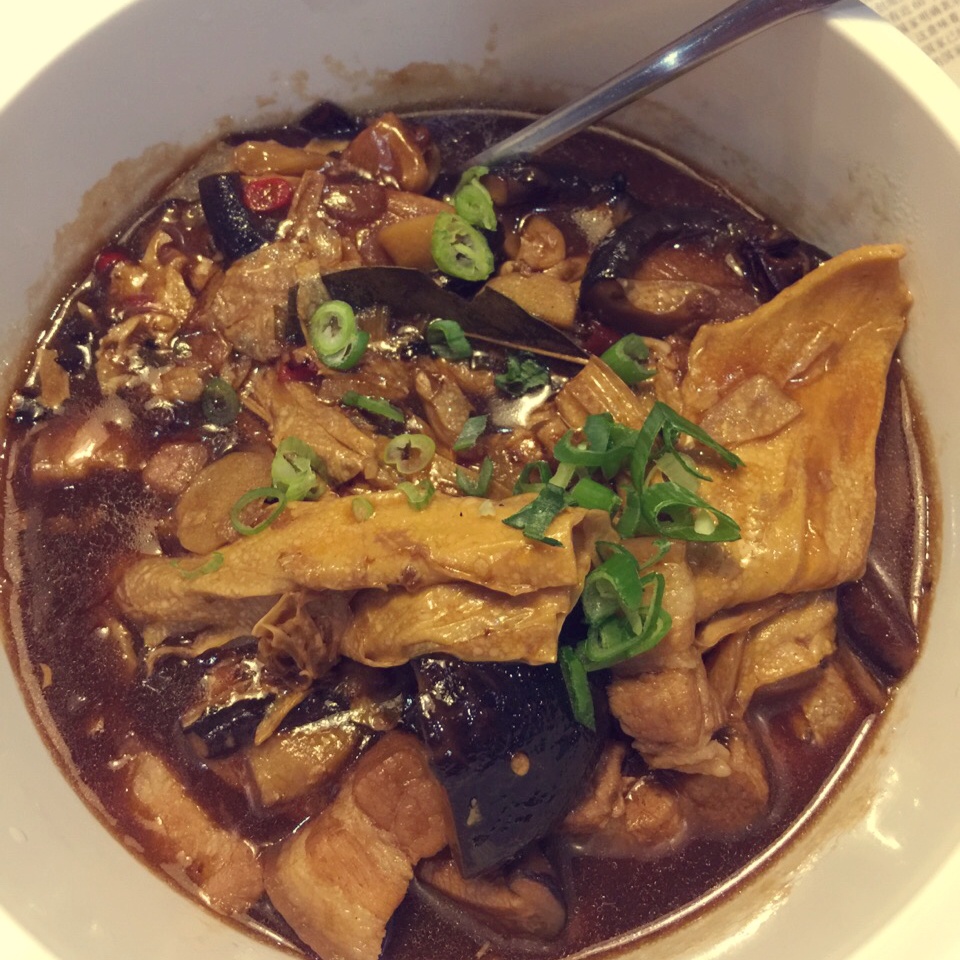 腐竹烧肉