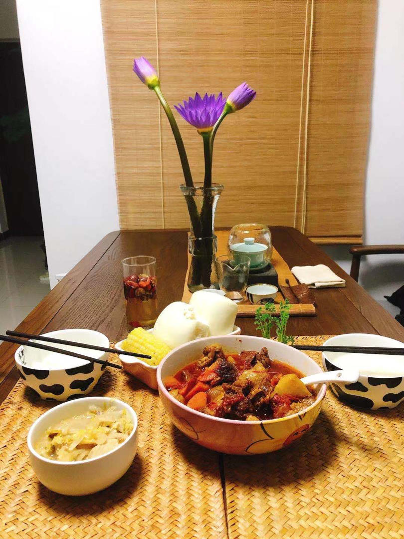 番茄土豆炖牛腩