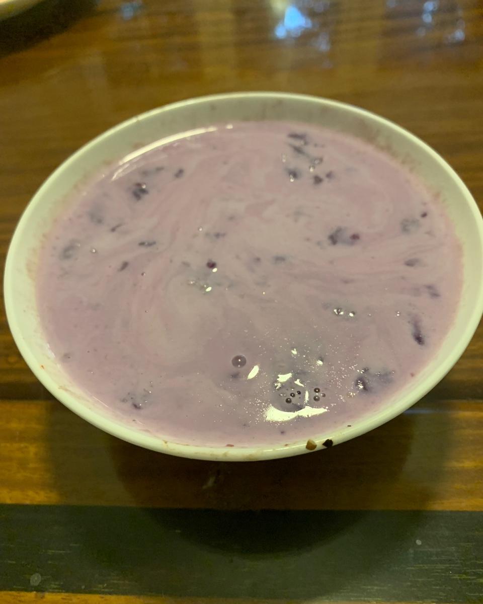 奶香紫薯燕麦糊