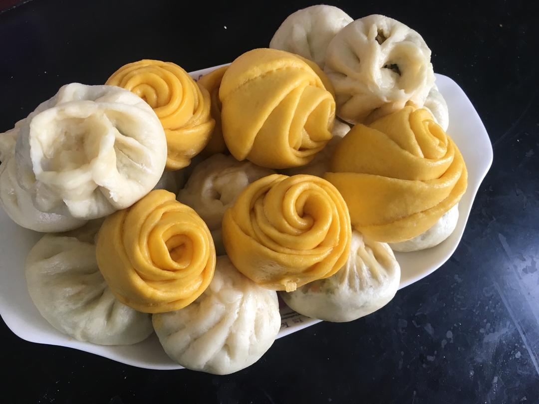 超松软蜂蜜馒头、花卷的做法（不用泡打粉）