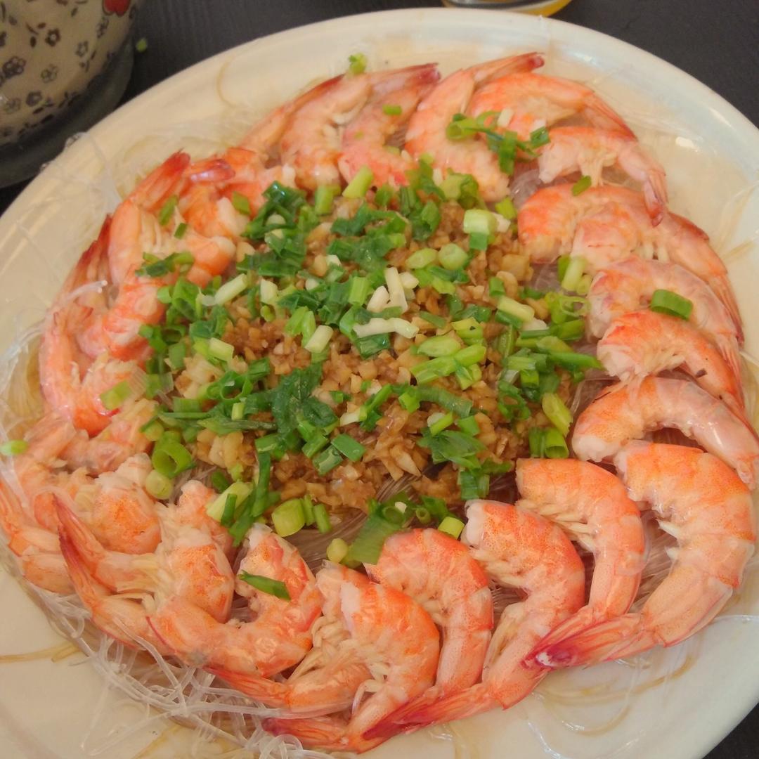 蒜蓉粉丝蒸虾