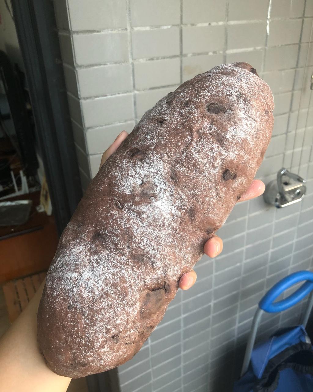 巧克力软欧包(无糖)