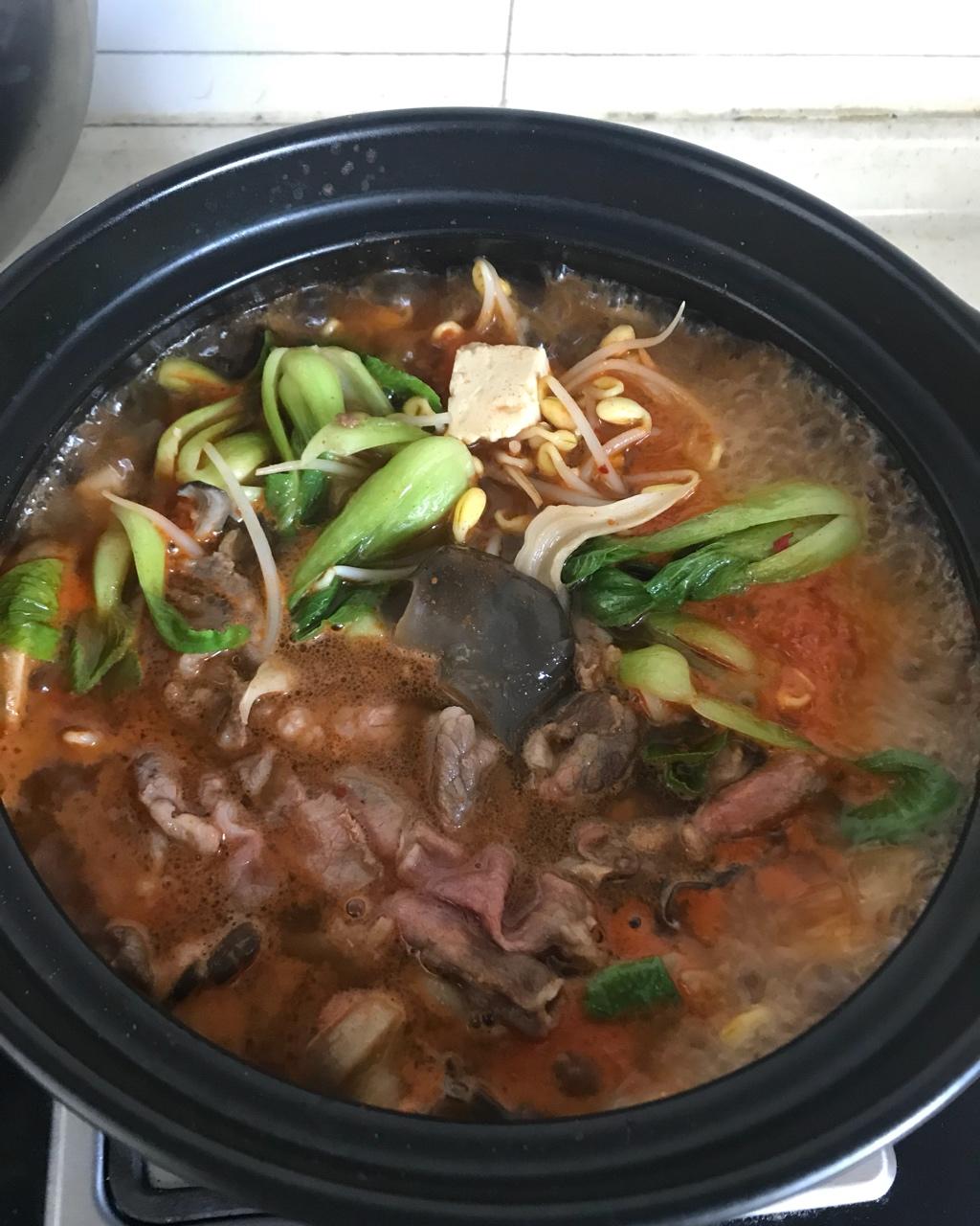 泡菜肥牛锅