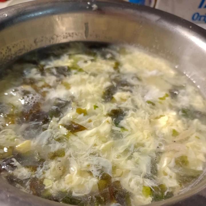 最鲜美好喝的「紫菜蛋花汤」