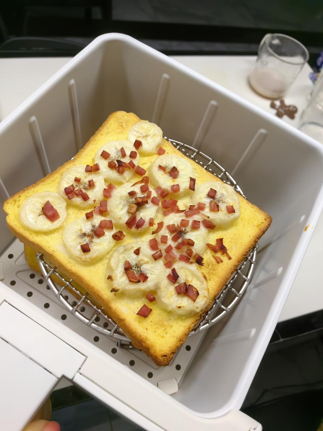 好吃到哭的香蕉烤吐司❗️酥脆香甜❗️零失败❗️