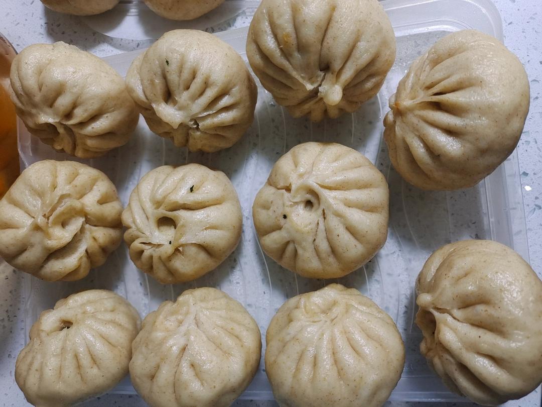 适合减肥吃的全麦鸡肉包子！低脂低卡