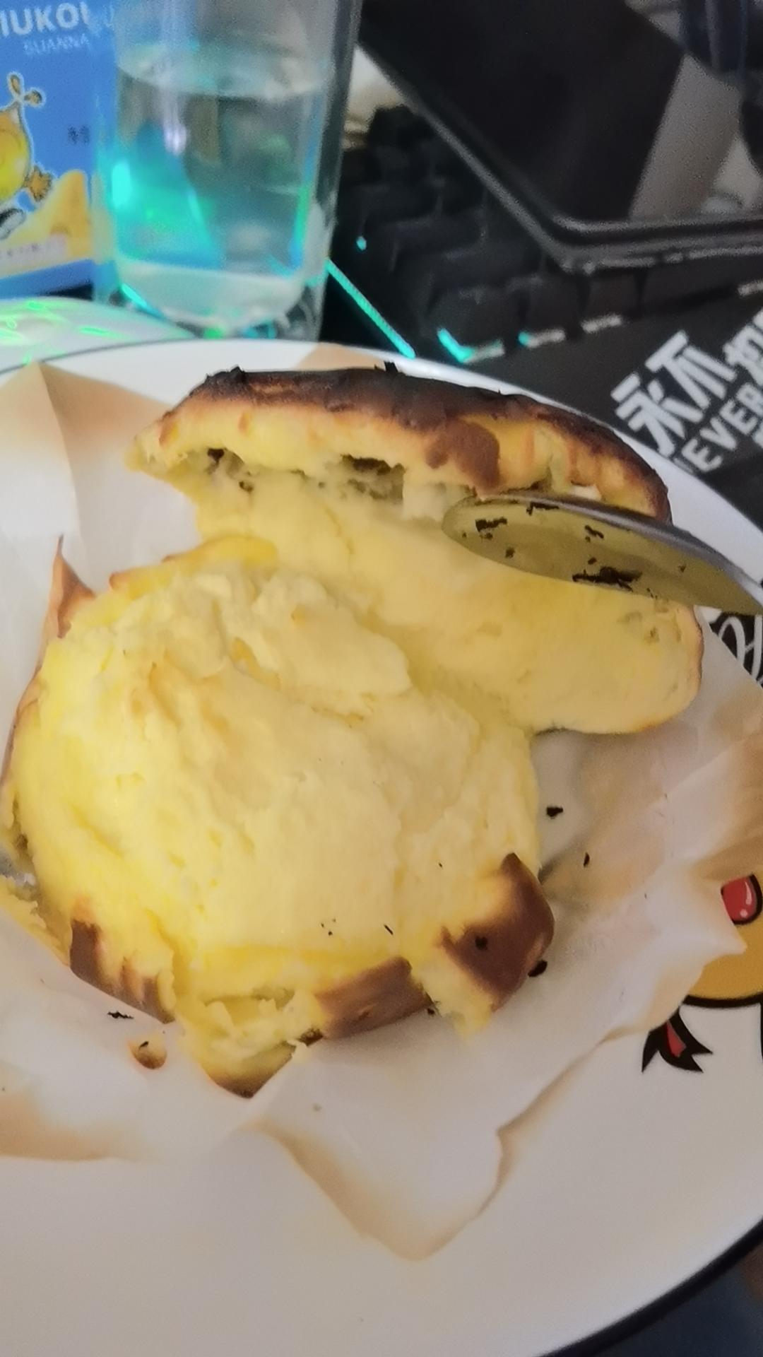 敲好吃的巴斯克流心蛋糕🔥有手就会做，简单快手零失败❗