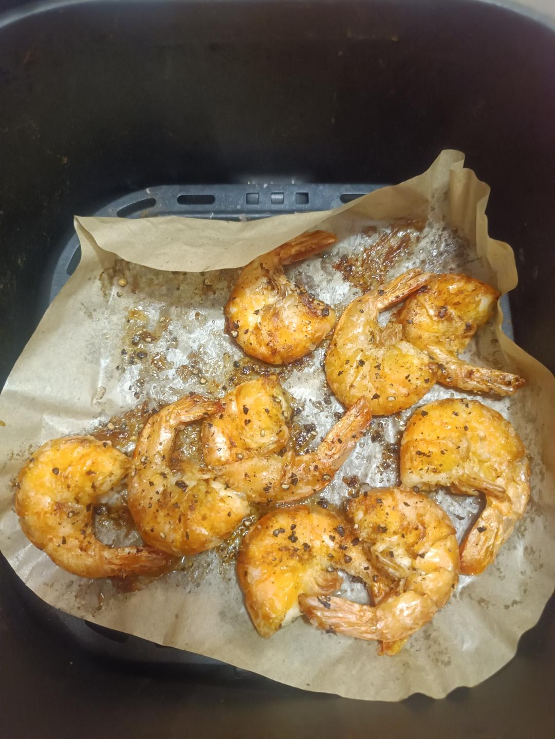 椒盐大虾（空气炸锅）