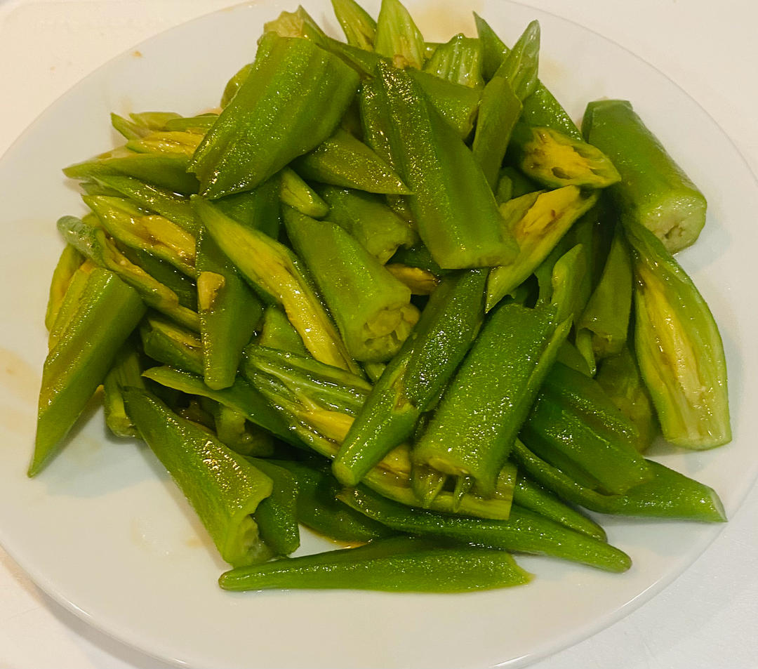 蚝油秋葵