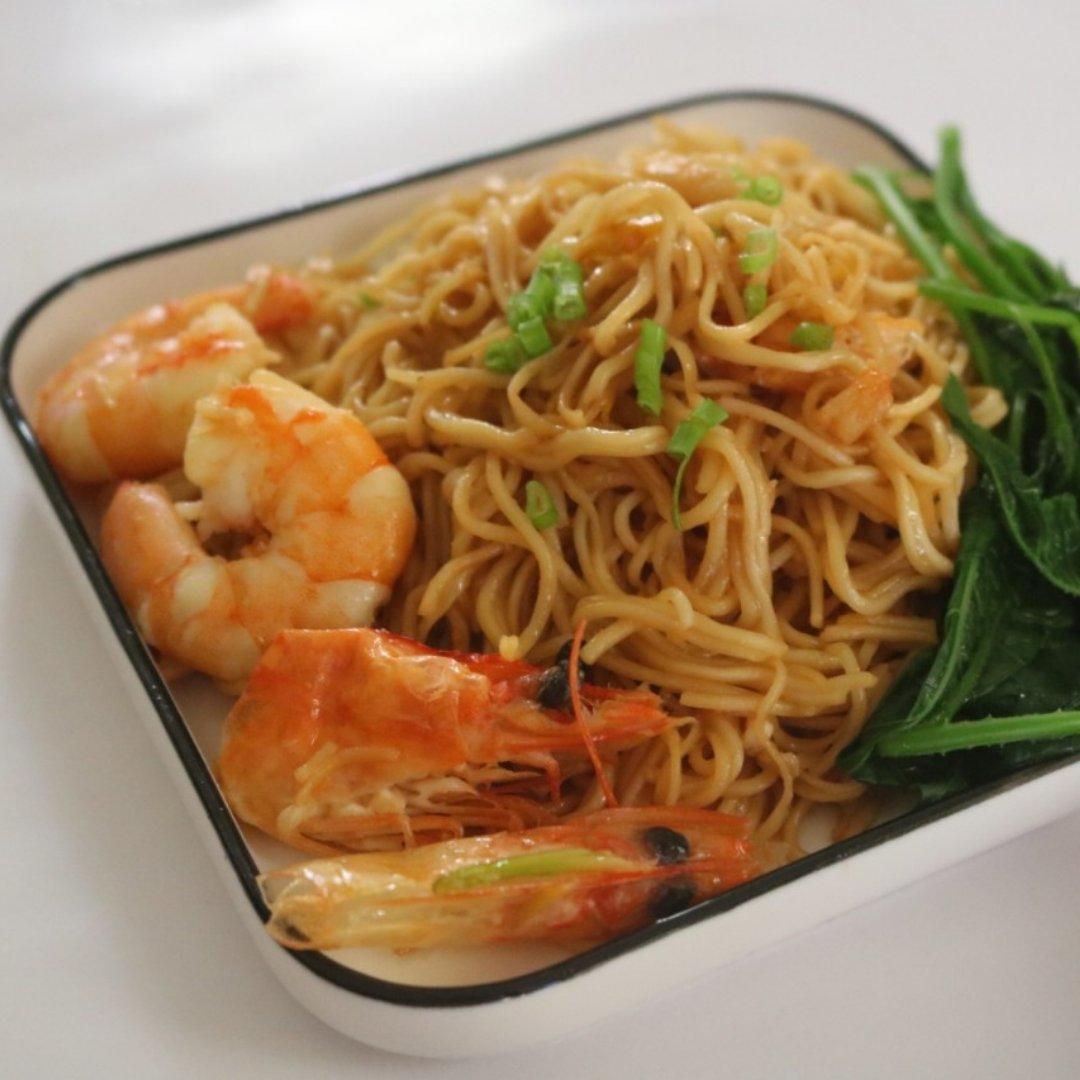 虾油炒面