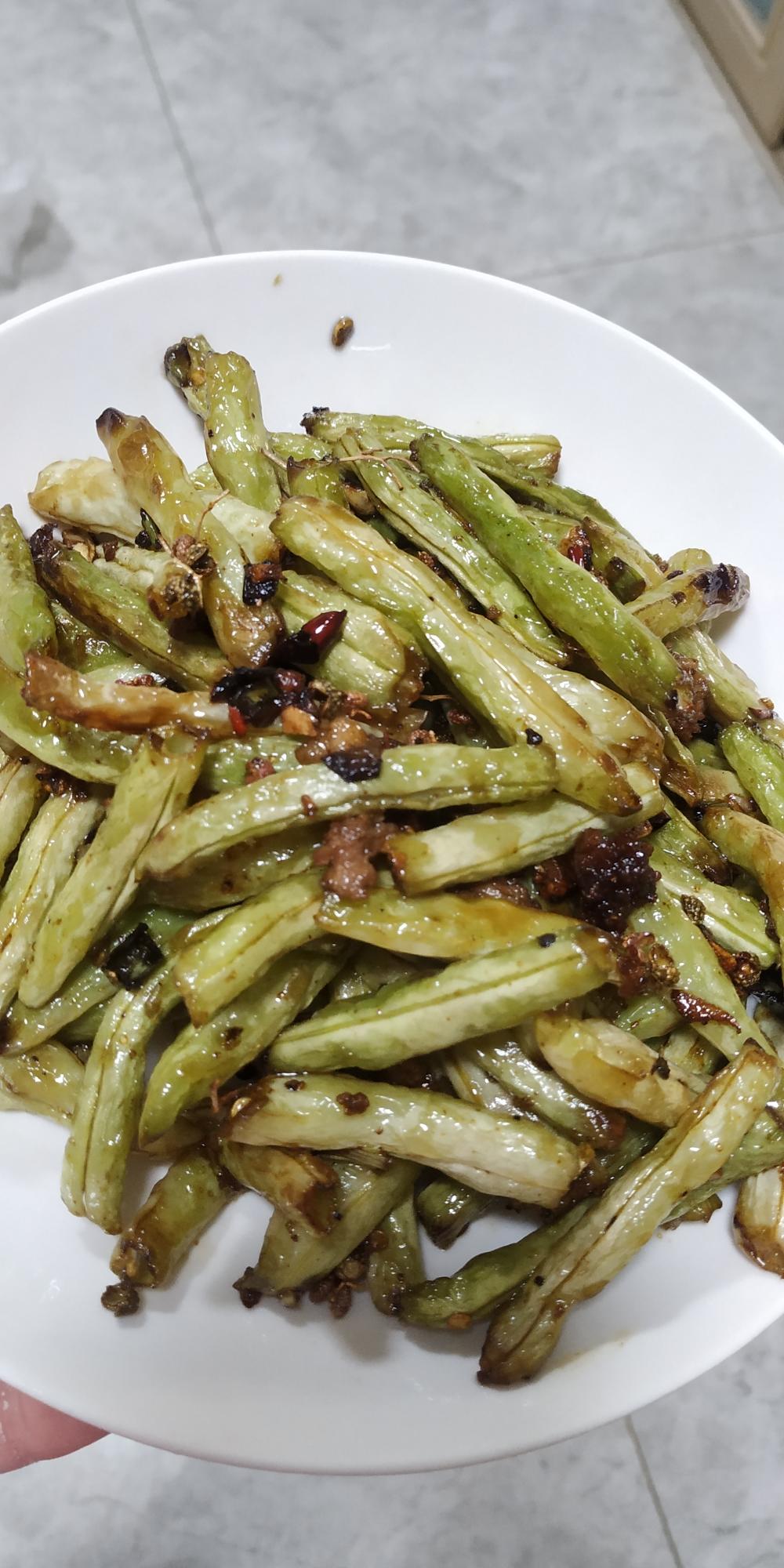 干煸豆角的做法