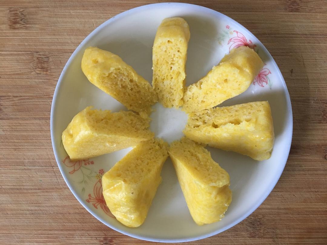 南瓜发糕 Steamed Pumpkin Cake