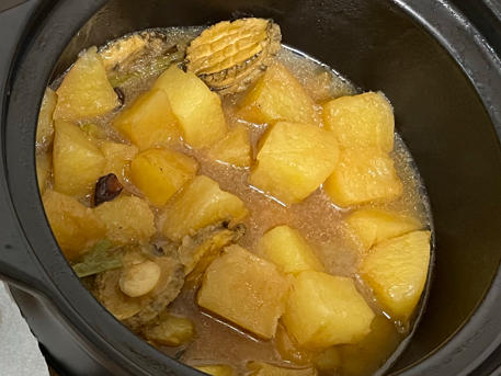小鲍鱼炖土豆