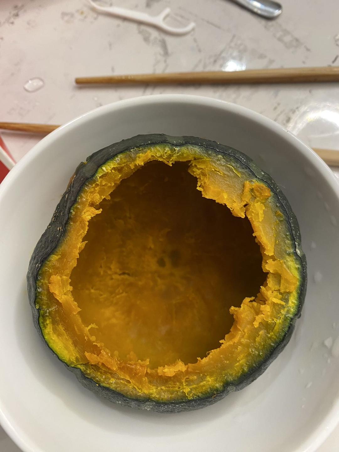 超方便贝贝南瓜微波炉版