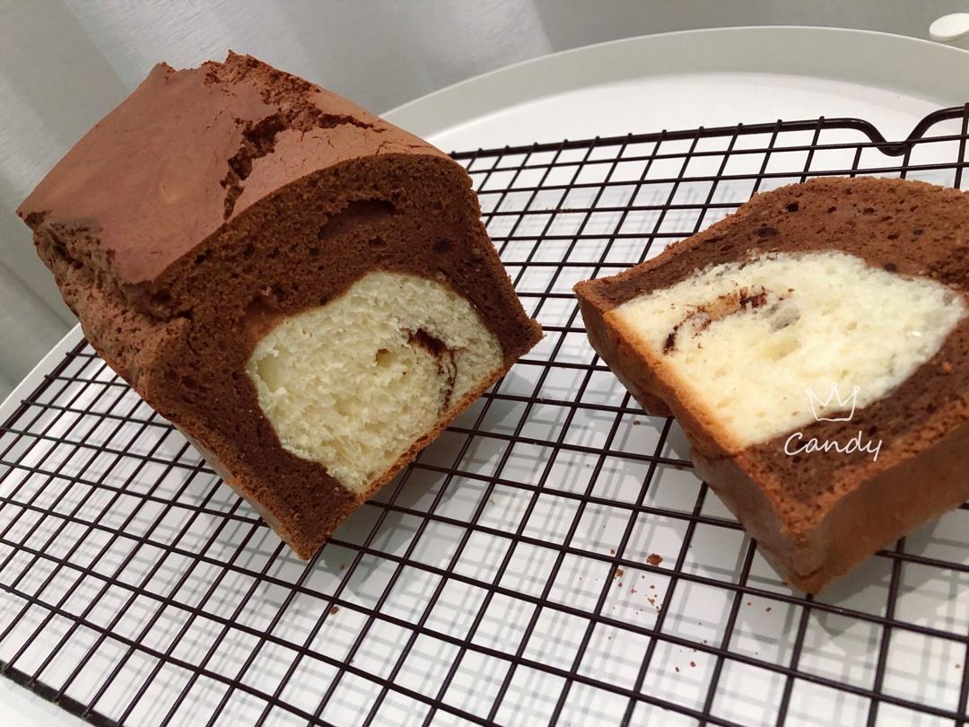 一次成功的黑钻吐司｜蛋糕➕面包的神仙搭配