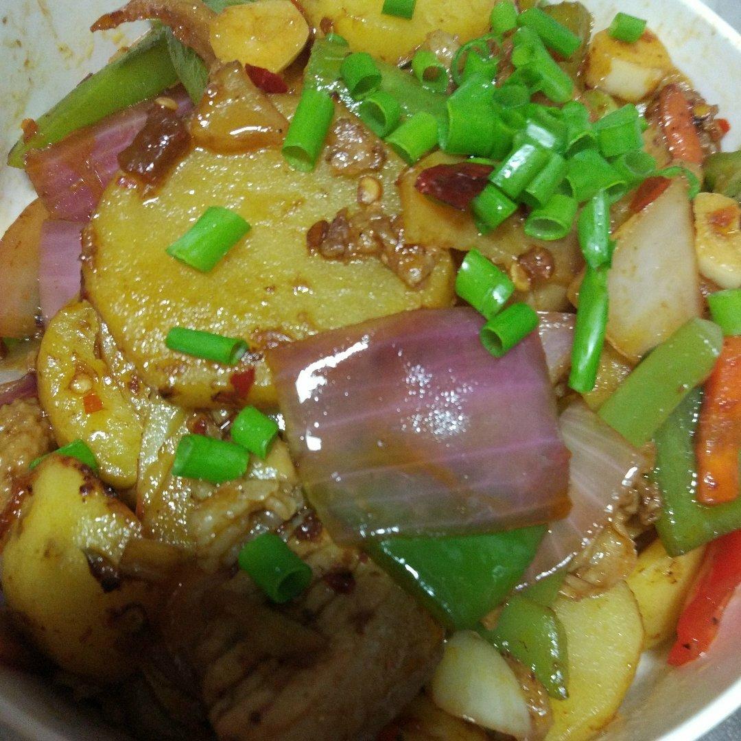 干锅土豆片
