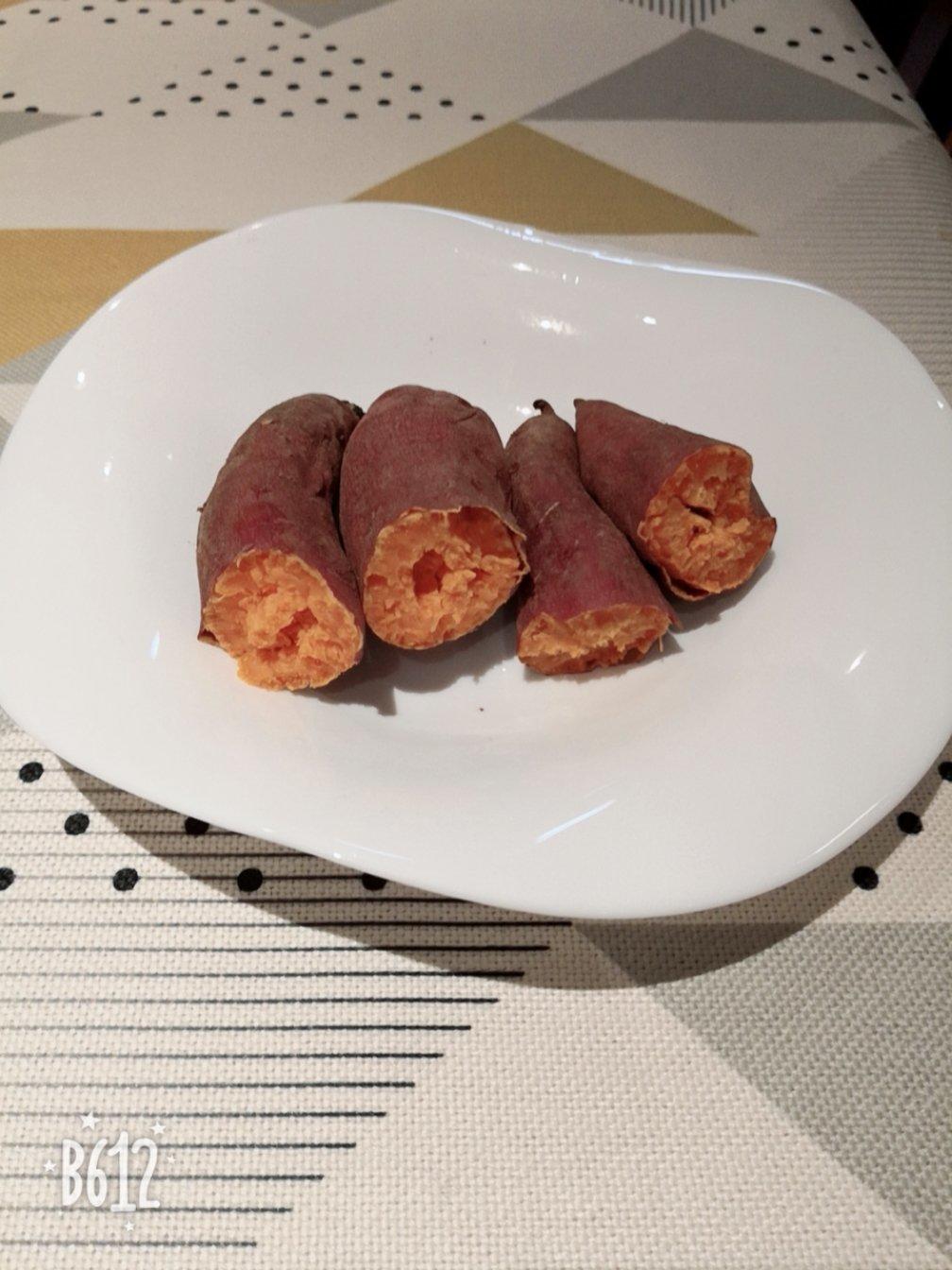 微波炉烤红薯