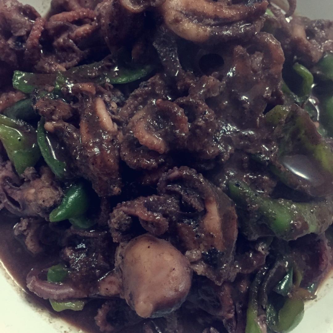 简版红烧墨鱼