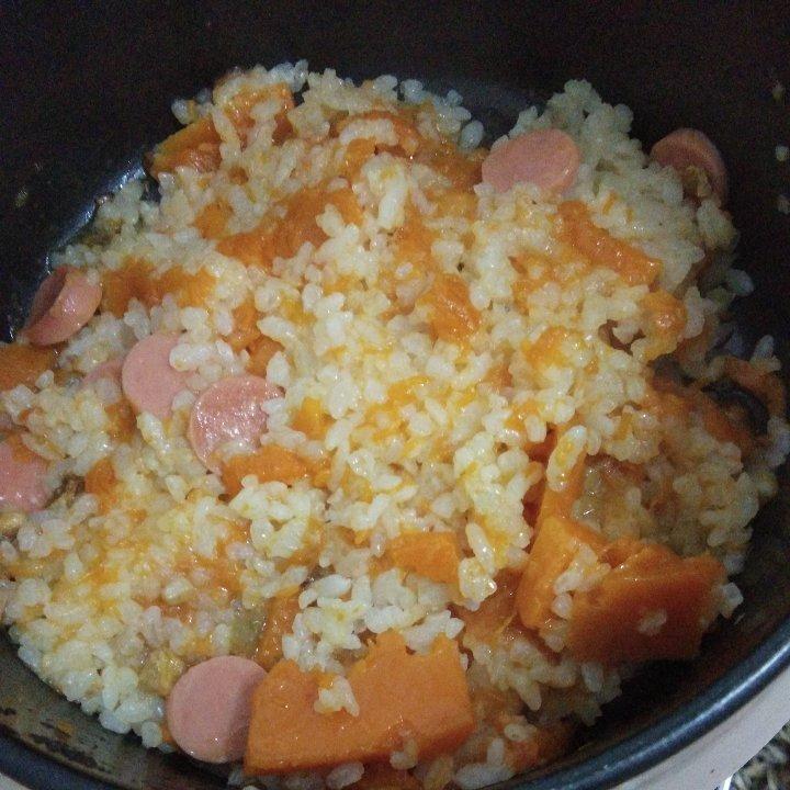 孕妇餐之南瓜焖饭