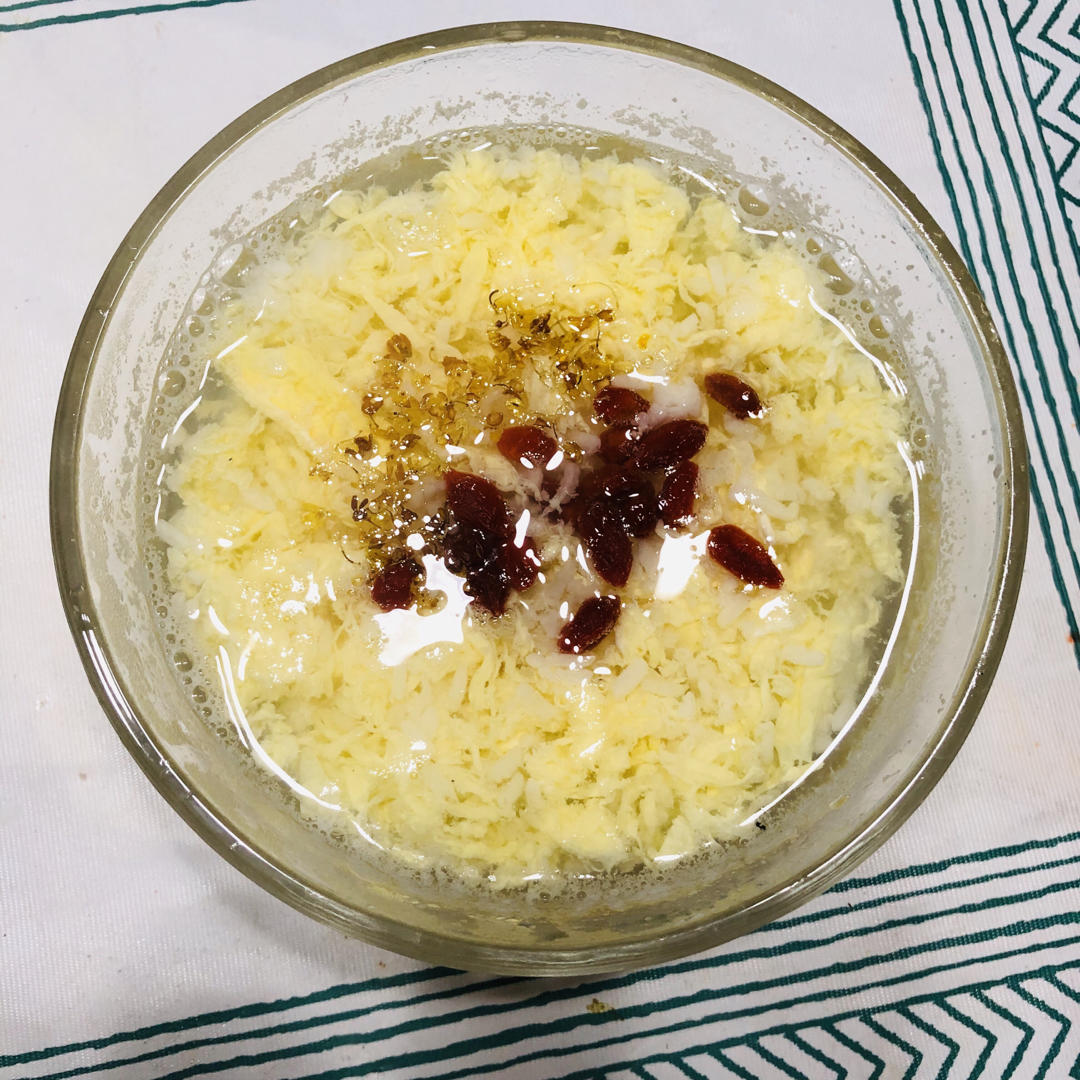 糖儿的窝窝做的醪糟鸡蛋