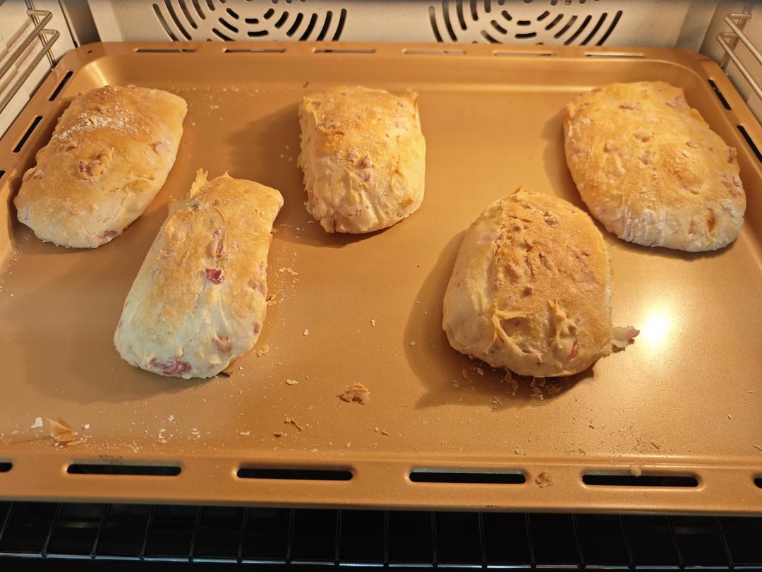 【ciabatta】家庭版恰巴塔，软乎乎的拖鞋面包