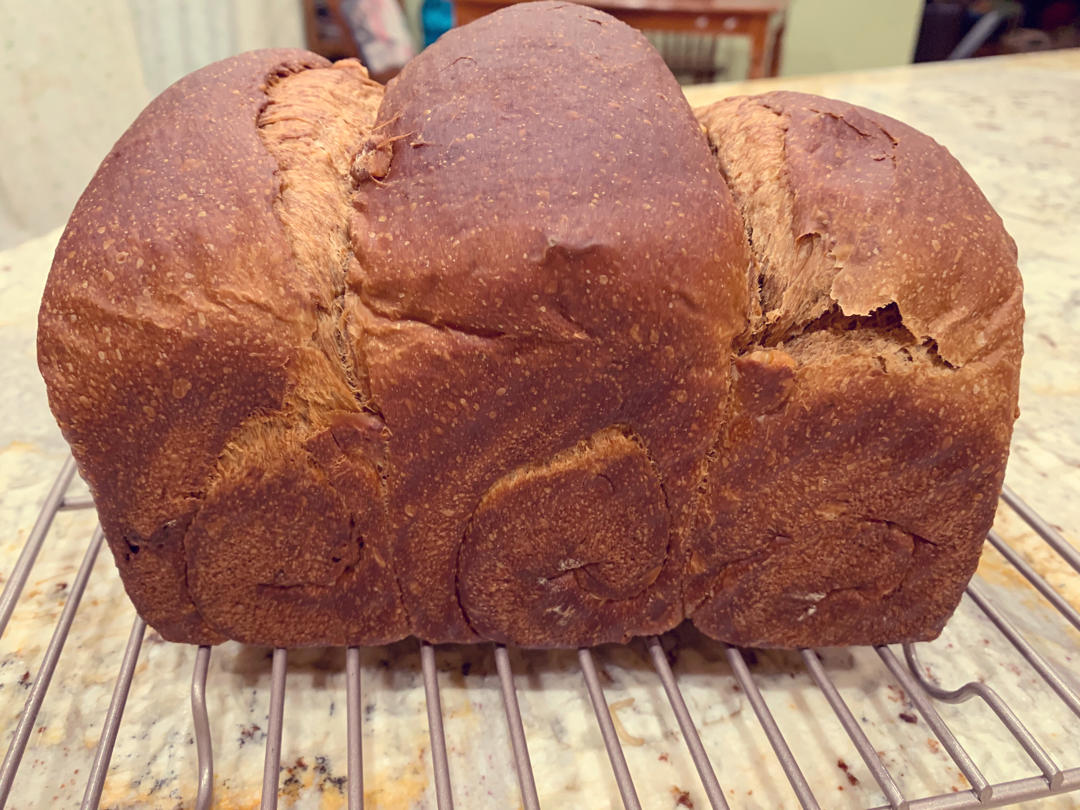 特浓咖啡核桃吐司