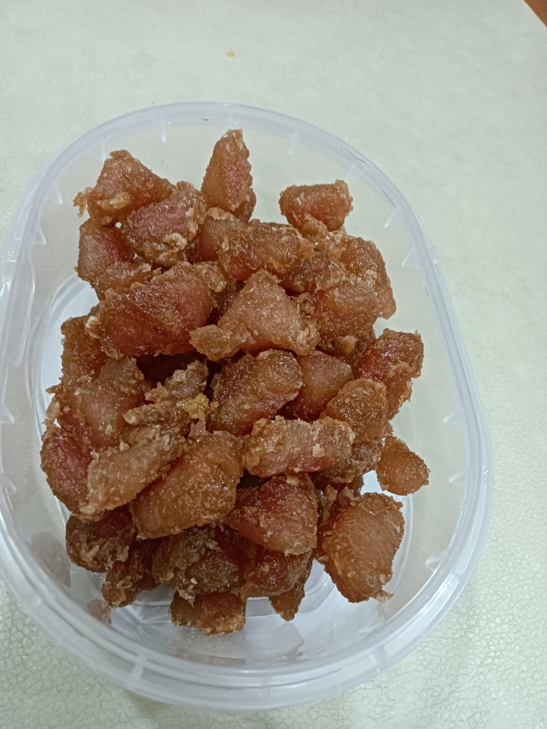 红心柚子皮糖-口感好颜值高，过年待客人人夸
