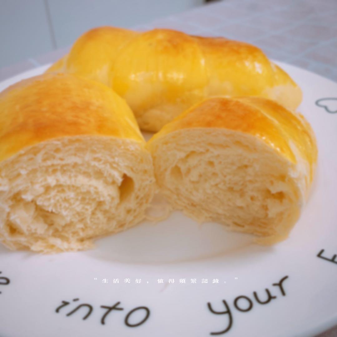 颜值奶油草莓甜心小面包
