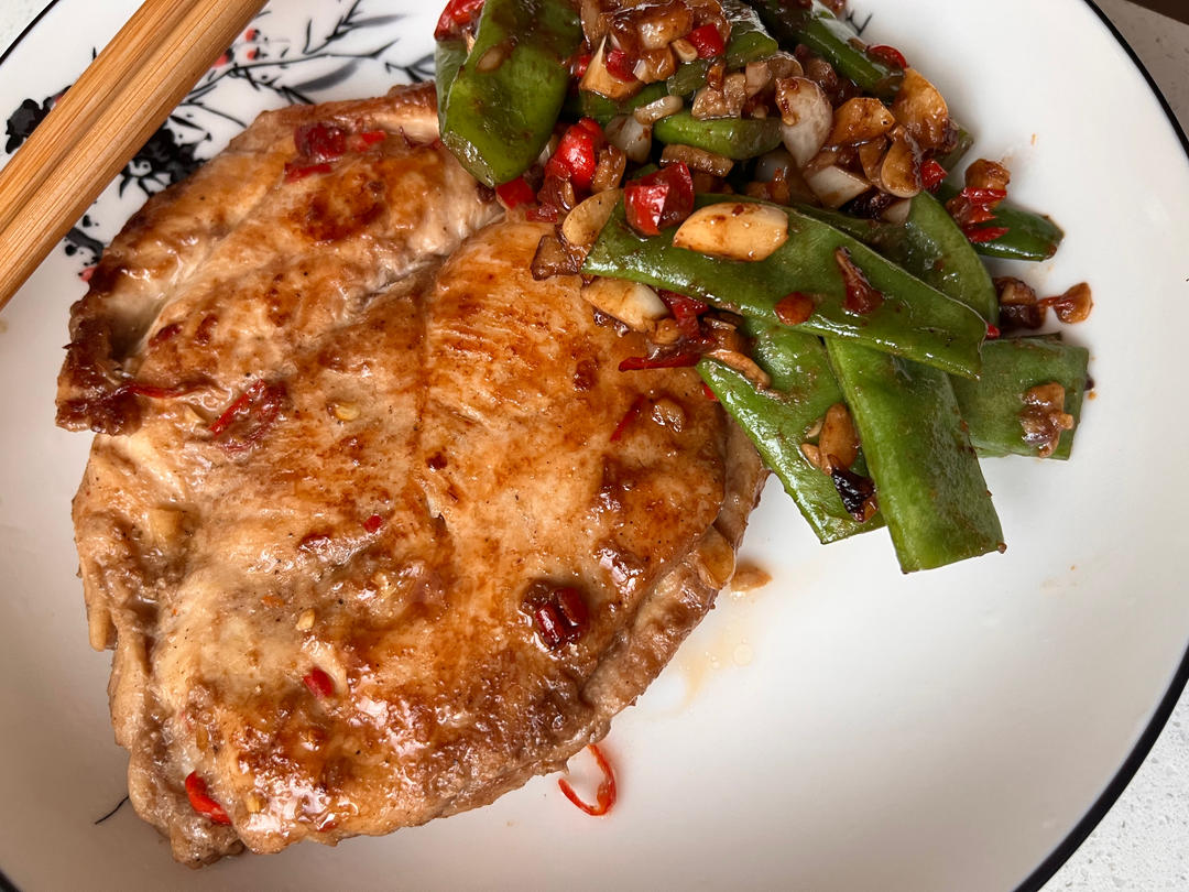 减脂期最爱的香煎鸡胸肉｜超好吃