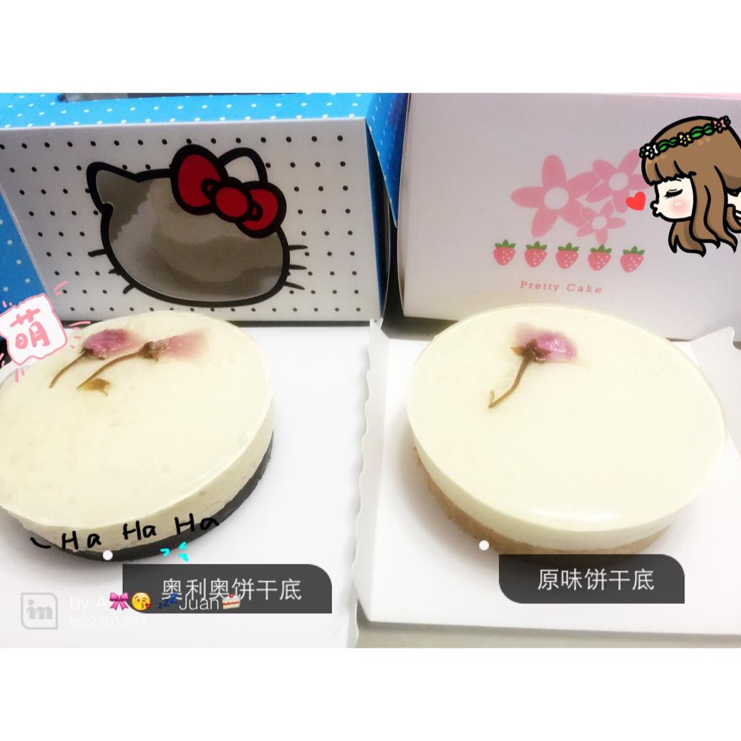 颜值超高的樱花慕斯