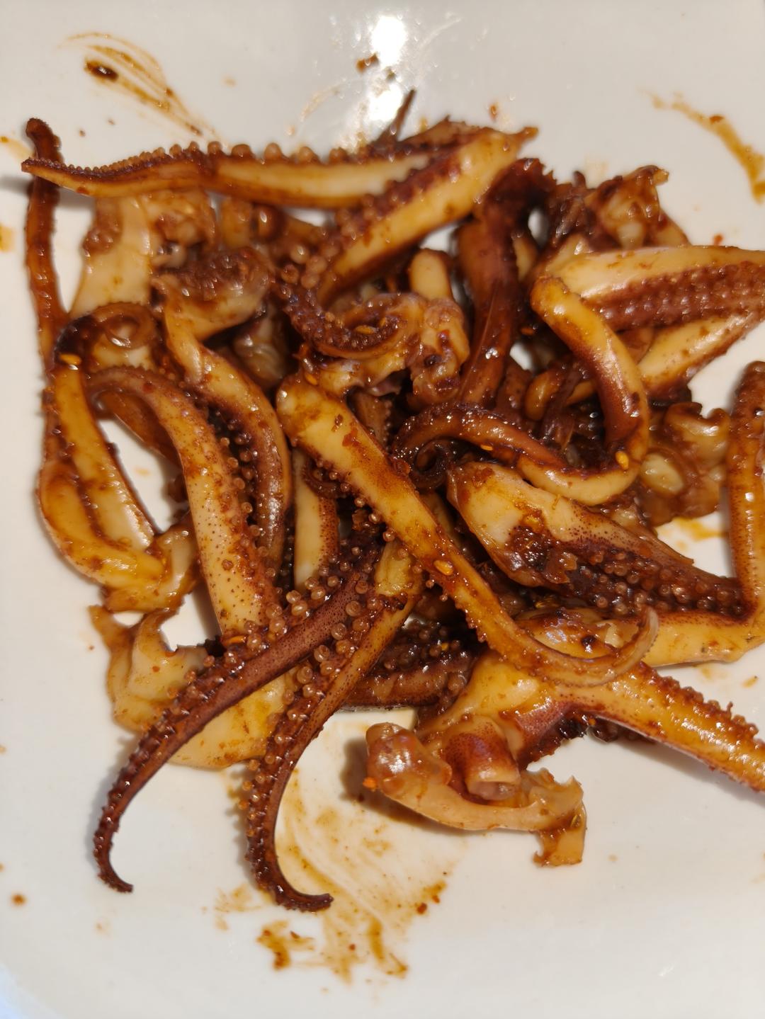 不辣的孜然鱿鱼（孩子超爱）