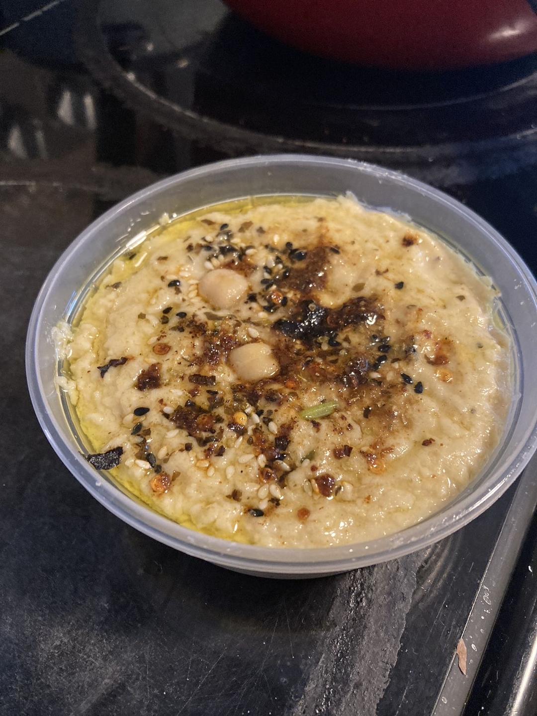 保姆级餐厅食谱-鹰嘴豆泥hummus