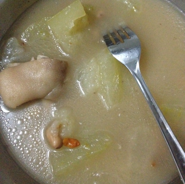 厌ē做的冬瓜猪脚煲