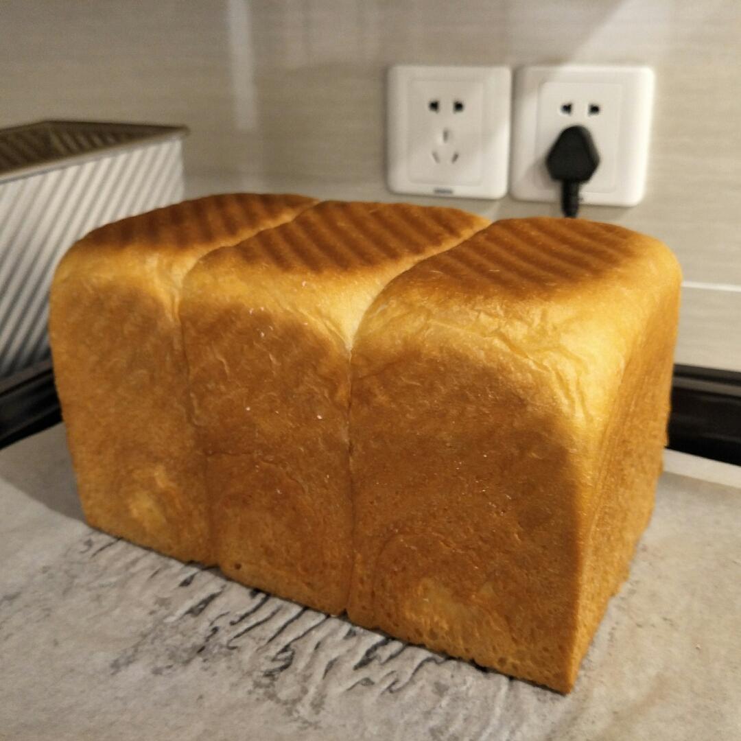 夺命软吐司(๑´ڡ`๑)超软拉丝极速方便的一次发酵吐司