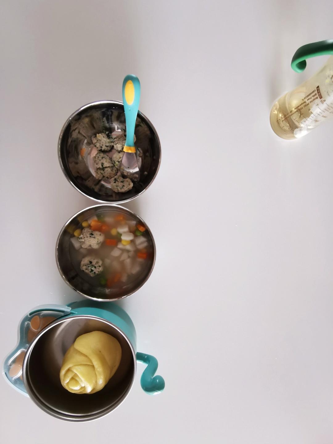 山药玉米肉丸汤 宝宝辅食食谱