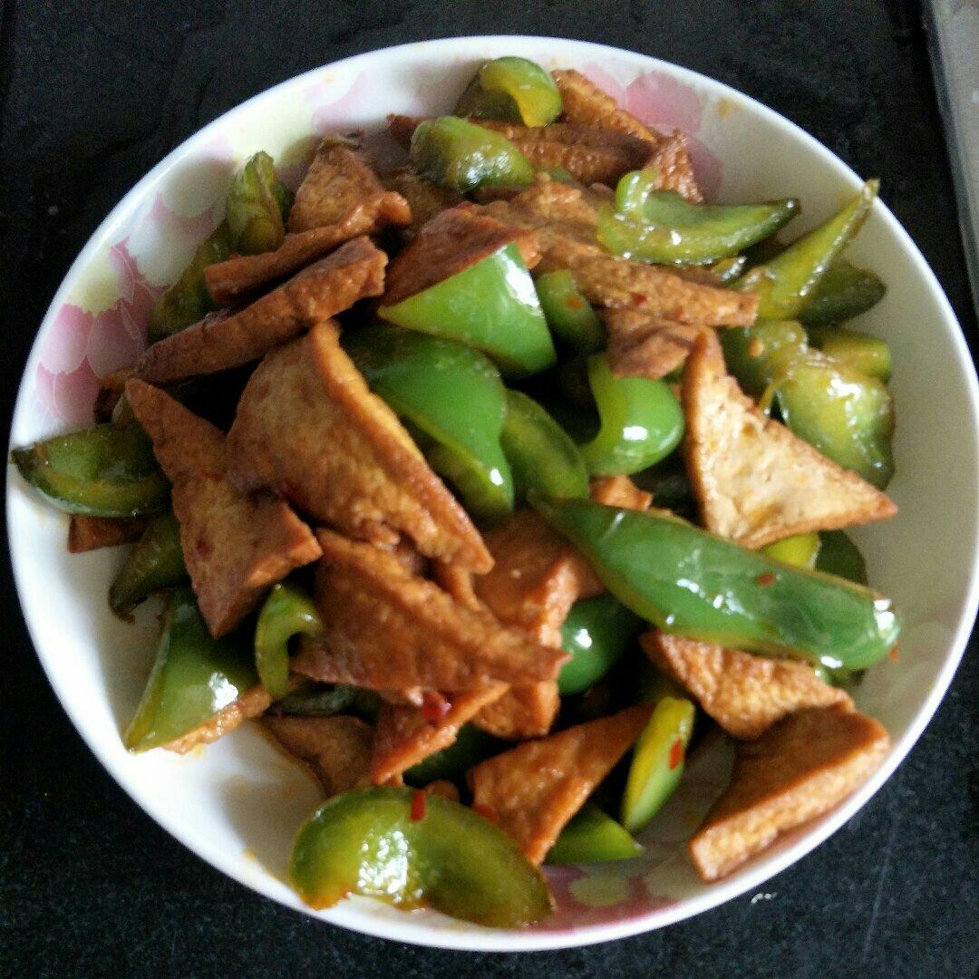 青椒豆腐