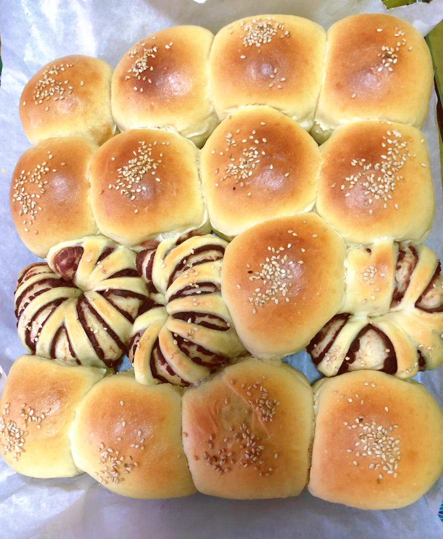 🥛超简单快手，柔软拉丝，一次发酵，牛奶小餐包