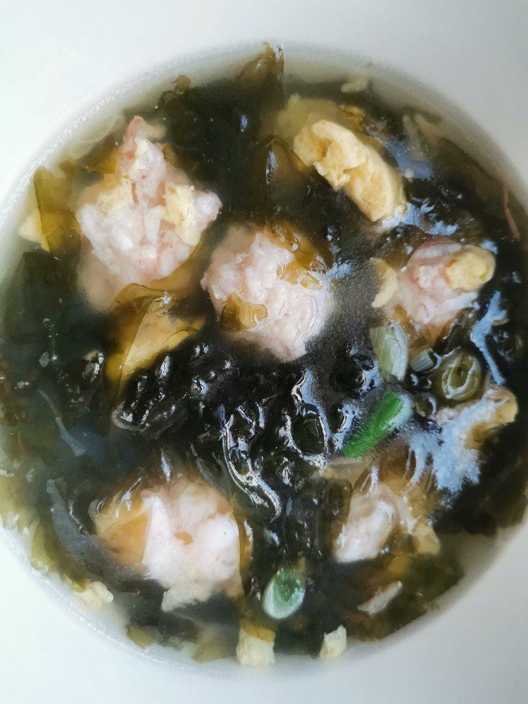 紫菜虾滑汤