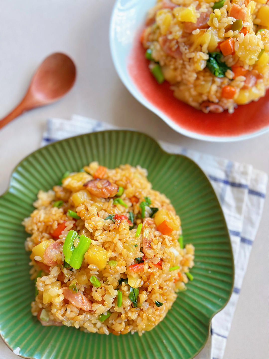 电饭煲腊肠焖饭的做法 步骤8