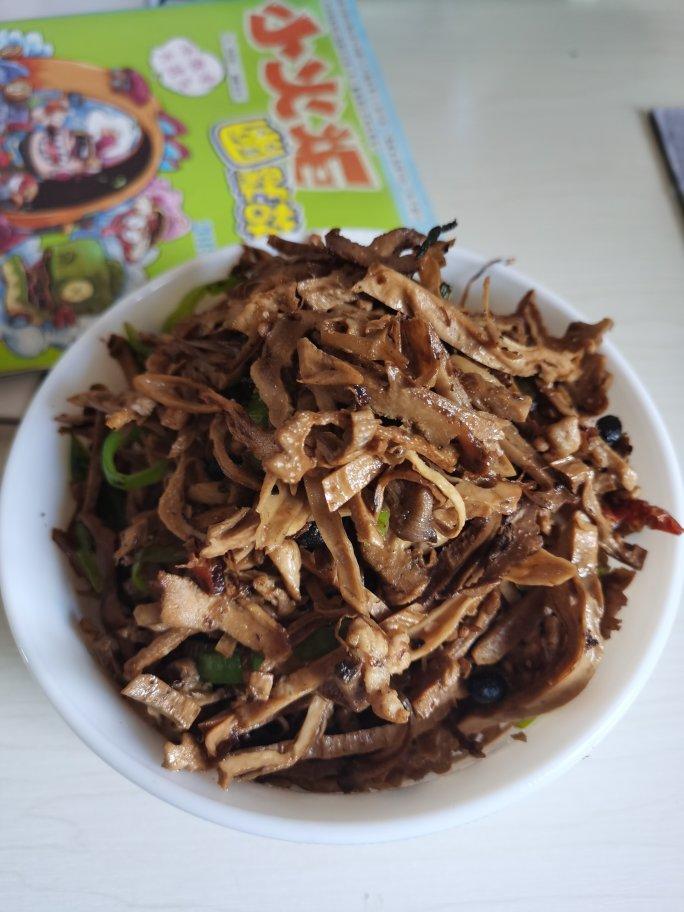 笋干炒肉丝