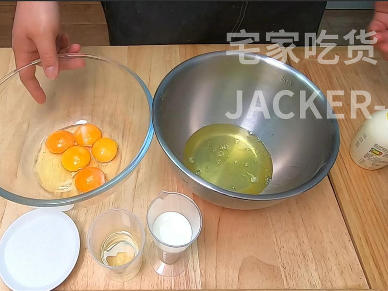 纯奶手撕吐司的做法 步骤1